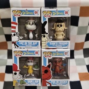 FUNKO: Dr SEUSS Series: 4 to choose from, all NEW in Box!